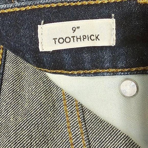 J.Crew New 9” Toothpick Jeans SZ 26 - Picture 5 of 7